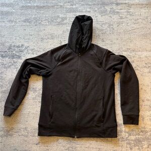 lululemon athletica Black Hooded Jacket